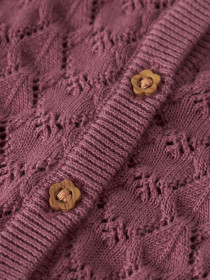 NAME IT Strik Cardigan Harriet Mesa Rose